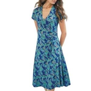 Soft‎ Surroundings Giselle Blue Floral Dress Size 3X